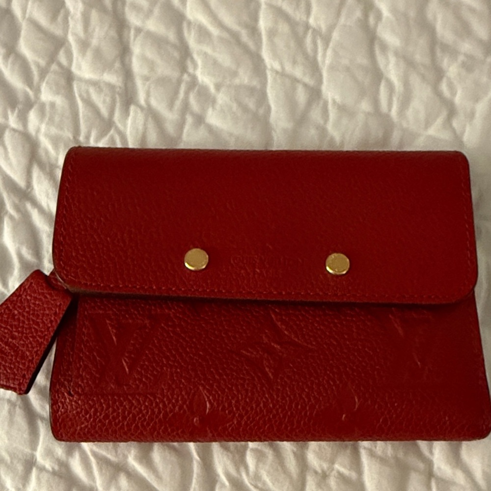 Louis Vuitton Monogram Empreinte compact wallet
